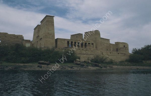 View of Temple of Isis, Philae, Agilkia Island, Aswan